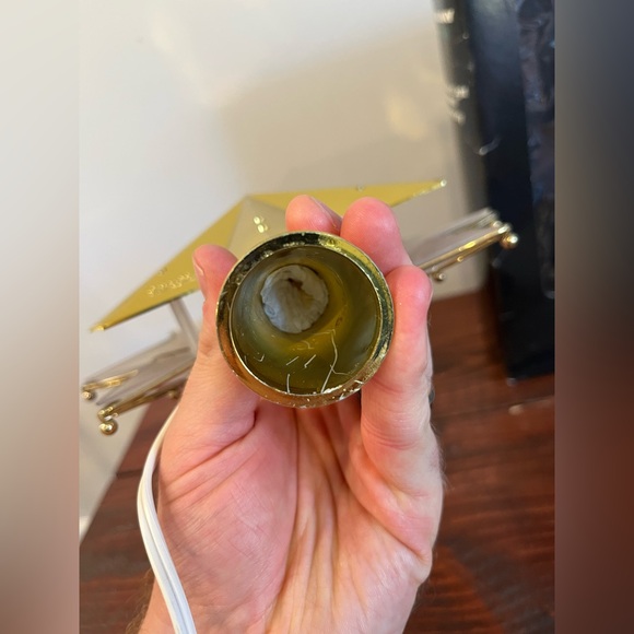 Christmas Tree Topper Star Electric Holiday Accents Light Lighted Vintage 90s - Picture 9 of 9